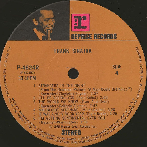 Frank Sinatra - Frank Sinatra (2xVinyl, LP, Compilation, Reissue) Near Mint (NM or M-) / Very Good (VG)