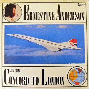 Ernestine Anderson - Live From Concord To London (Vinyl, LP, Album, Reissue, Stereo) Very Good Plus (VG+) / Good Plus (G+)