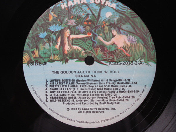 Sha Na Na - The Golden Age Of Rock 'n' Roll (2xVinyl, LP, Album) Good Plus (G+) / Very Good (VG)