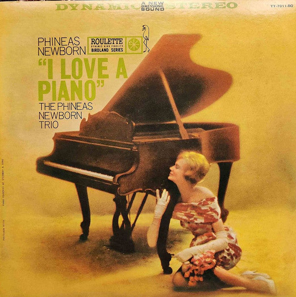 Phineas Newborn Trio - I Love A Piano (Vinyl, LP, Album, Limited Edition, Reissue, Stereo) Very Good (VG) / Very Good (VG)