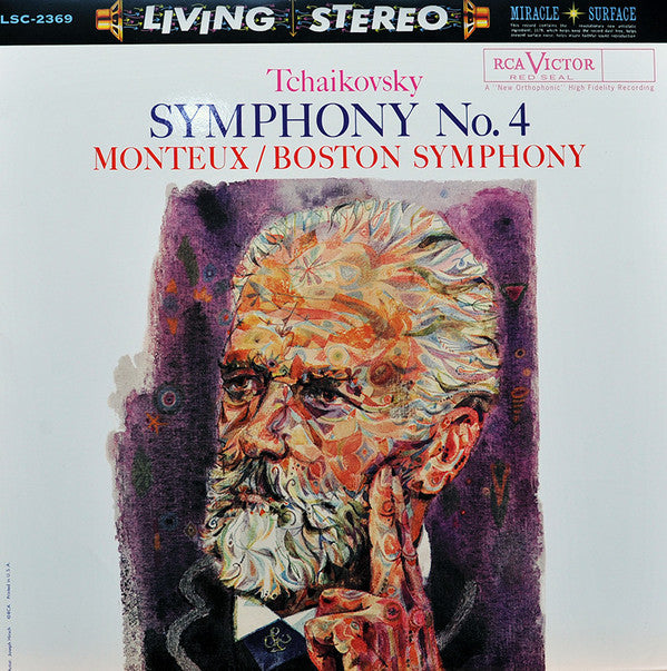 Pyotr Ilyich Tchaikovsky - Symphony No. 4 (Vinyl, LP, Limited Edition, Reissue, Remastered, Stereo) Very Good Plus (VG+) / Very Good Plus (VG+)