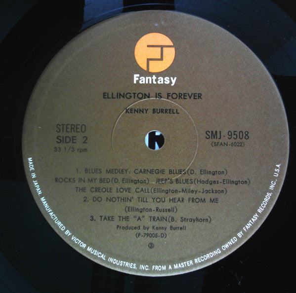 Kenny Burrell - Ellington Is Forever (2xVinyl, LP, Album) Very Good Plus (VG+) / Very Good Plus (VG+)