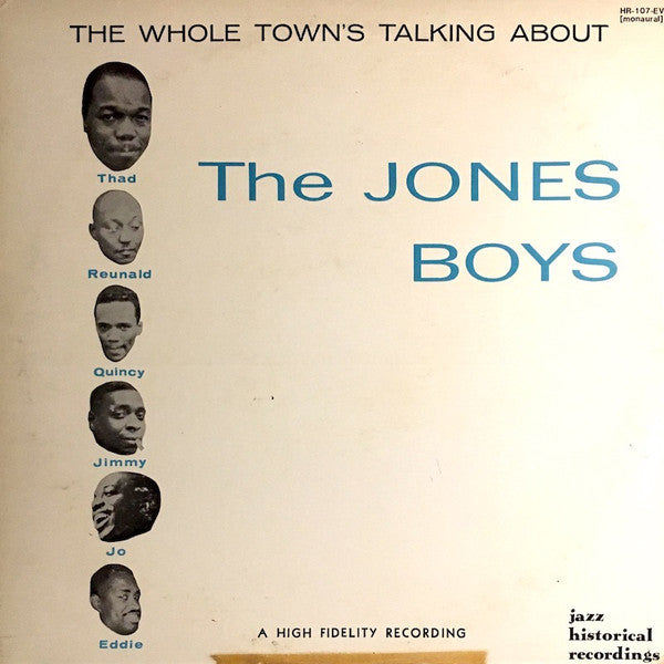 The Jones Boys - The Jones Boys (Vinyl, LP, Album, Mono) Near Mint (NM or M-) / Very Good (VG)