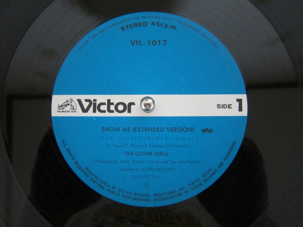 The Cover Girls - Show Me (Vinyl, 12", 45 RPM, Stereo)