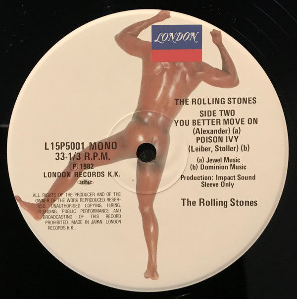 The Rolling Stones - The Rolling Stones (Vinyl, 12", 33 ⅓ RPM, EP, Reissue, Mono) Very Good Plus (VG+) / Very Good Plus (VG+)