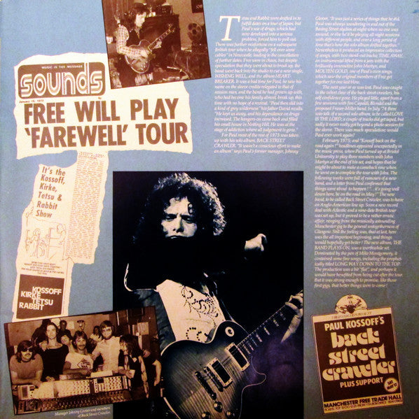 Paul Kossoff - Blue Soul (2xVinyl, LP, Compilation) Very Good (VG) / Very Good (VG)