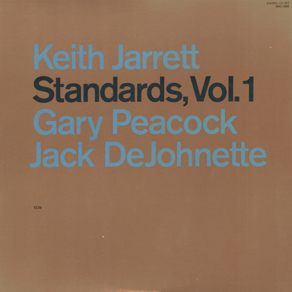 Keith Jarrett - Standards, Vol. 1 (Vinyl, LP, Album)