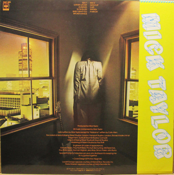 Mick Taylor - Mick Taylor (Vinyl, LP, Album)