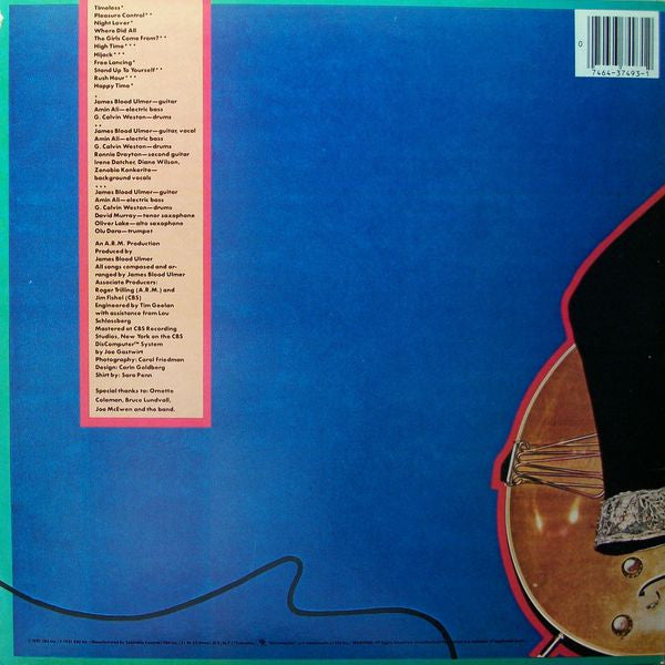 James Blood Ulmer - Free Lancing (Vinyl, LP, Album) Very Good (VG) / Very Good Plus (VG+)