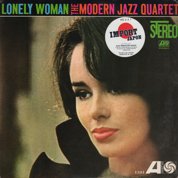The Modern Jazz Quartet - Lonely Woman (Vinyl, LP, Album, Reissue, Stereo) Very Good Plus (VG+) / Very Good (VG)