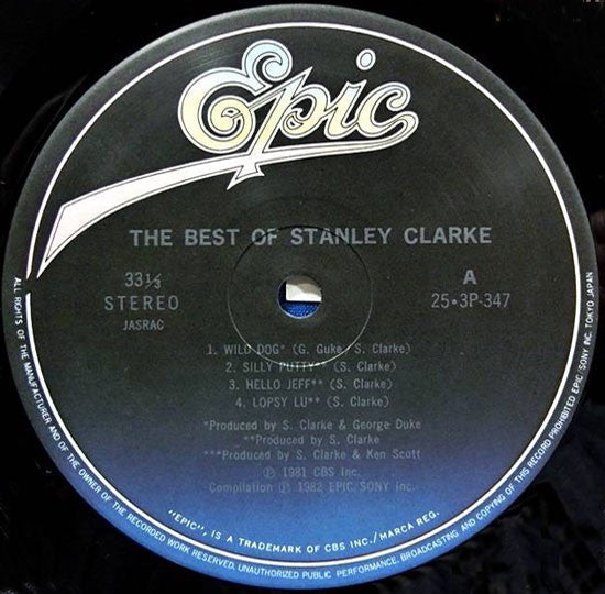Stanley Clarke - The Best Of Stanley Clarke (Vinyl, LP, Compilation)