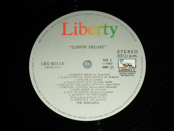 The Ventures - Surfin' Deluxe (Vinyl, LP, Compilation) Very Good Plus (VG+) / Very Good Plus (VG+)