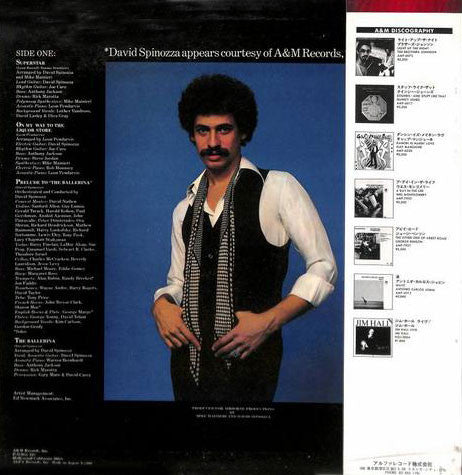 David Spinozza - Spinozza (Vinyl, LP, Album, Reissue) Very Good Plus (VG+) / Very Good Plus (VG+)