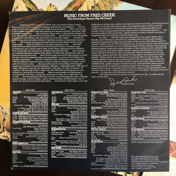 Various - Music From Free Creek (2xVinyl, LP, Album) Very Good Plus (VG+) / Very Good (VG)