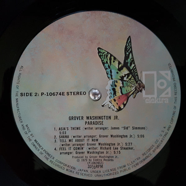 Grover Washington, Jr. - Paradise (Vinyl, LP, Album)