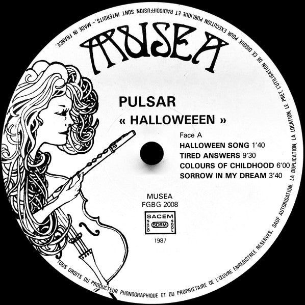 Pulsar (9) - Halloween (Vinyl, LP, Album, Reissue) Very Good (VG) / Good Plus (G+)