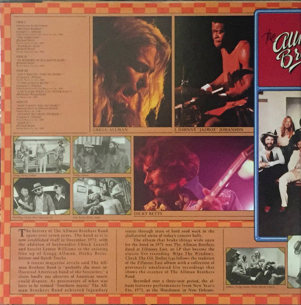 The Allman Brothers Band - Wipe The Windows, Check The Oil, Dollar Gas (2xVinyl, LP, Album) Very Good Plus (VG+) / Very Good Plus (VG+)