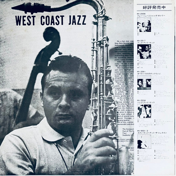 Stan Getz - West Coast Jazz (Vinyl, LP, Album, Reissue, Mono)