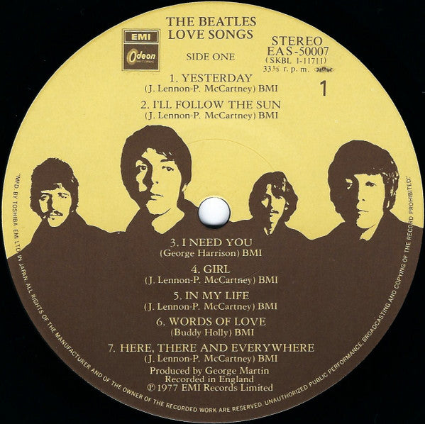 The Beatles - Love Songs = ラヴ・ソングス (Vinyl, LP, Album, Compilation, ...