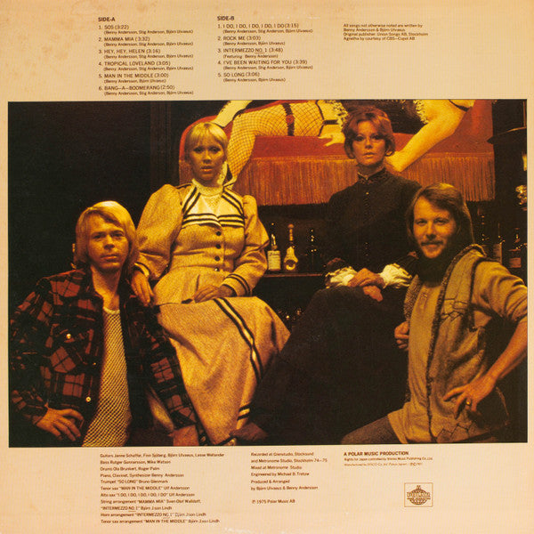 ABBA - ABBA (Vinyl, LP, Album, Reissue) Very Good Plus (VG+) / Very Good (VG)