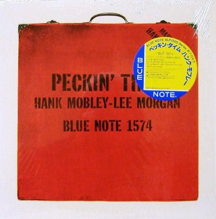 Hank Mobley - Peckin' Time (Vinyl, LP, Album, Mono, Reissue)