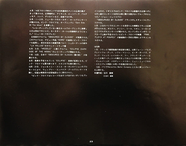 Pink Floyd - The Dark Side Of The Moon = 狂気 (Vinyl, LP, Album, Reis...