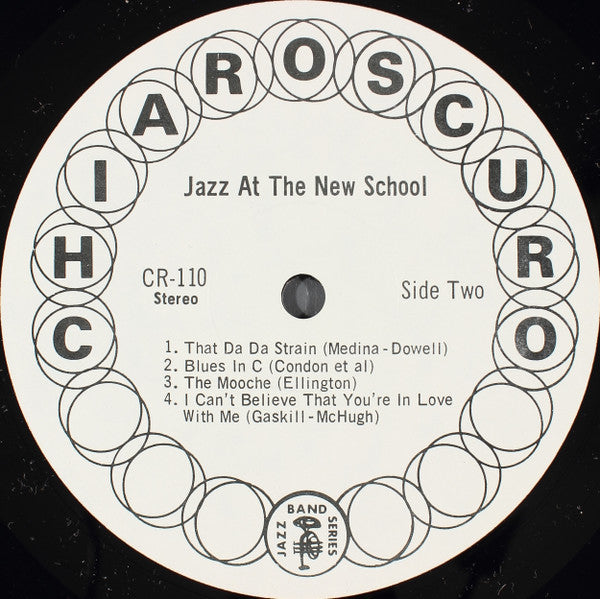 Eddie Condon - Jazz At The New School (Vinyl, LP, Album) Very Good (VG) / Very Good Plus (VG+)