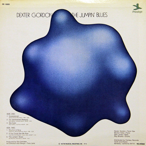 Dexter Gordon - The Jumpin' Blues (Vinyl, LP, Album, Reissue)