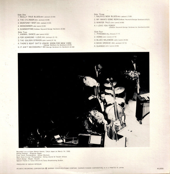 The Modern Jazz Quartet - Concert In Japan '66 (2xVinyl, LP, Album) Very Good (VG) / Very Good (VG)