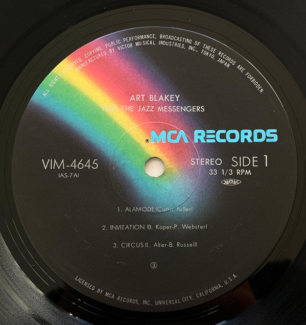 Art Blakey & The Jazz Messengers - Art Blakey & The Jazz Messengers (Vinyl, LP, Album, Reissue, Stereo) Very Good (VG) / Very Good (VG)