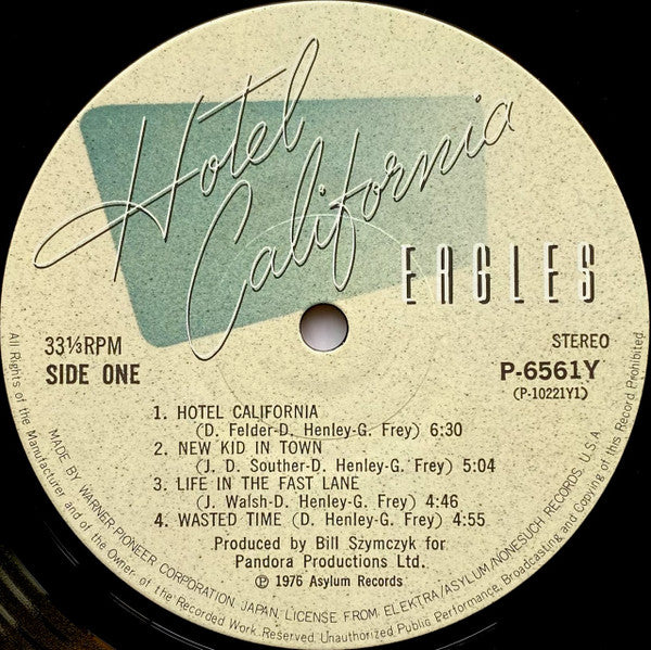 Eagles - Hotel California (Vinyl, LP, Album, Reissue)