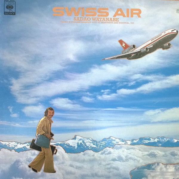 Sadao Watanabe - Swiss Air (Vinyl, LP, Album, Reissue) Very Good Plus (VG+) / Very Good Plus (VG+)