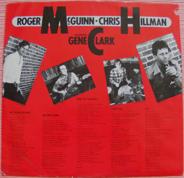 McGuinn, Clark & Hillman - City (Vinyl, LP, Album) Very Good (VG) / Good Plus (G+)