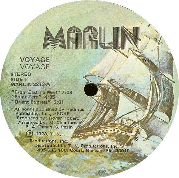 Voyage - Voyage (Vinyl, LP, Album) Good Plus (G+) / Very Good (VG)