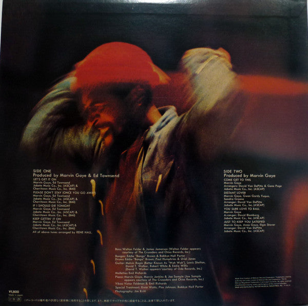 Marvin Gaye - Let's Get It On (Vinyl, LP, Album, Reissue)