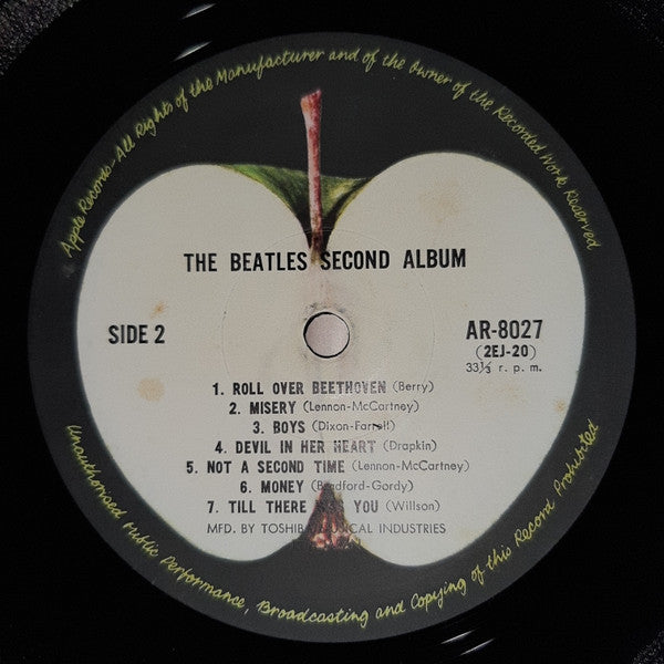 The Beatles - Second Album (Vinyl, LP, Album, Reissue, Mono)