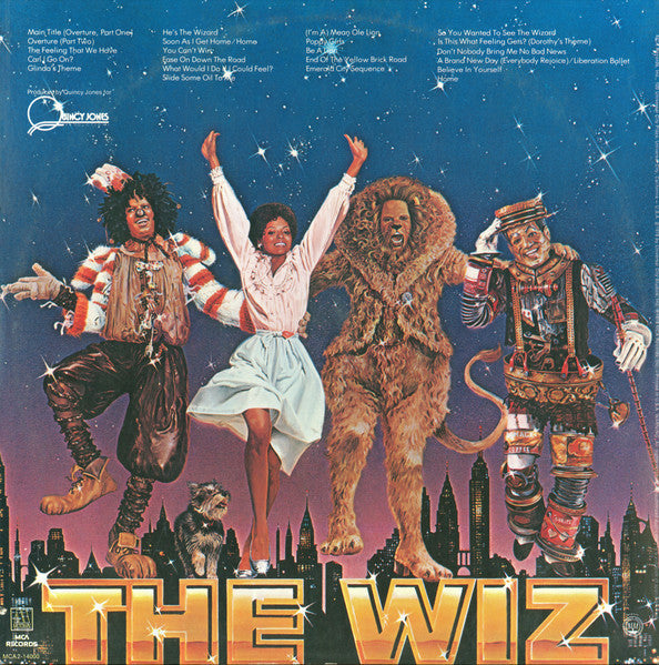 Various - The Wiz (Original Motion Picture Soundtrack) (2xVinyl, LP, Album) Good Plus (G+) / Very Good (VG)