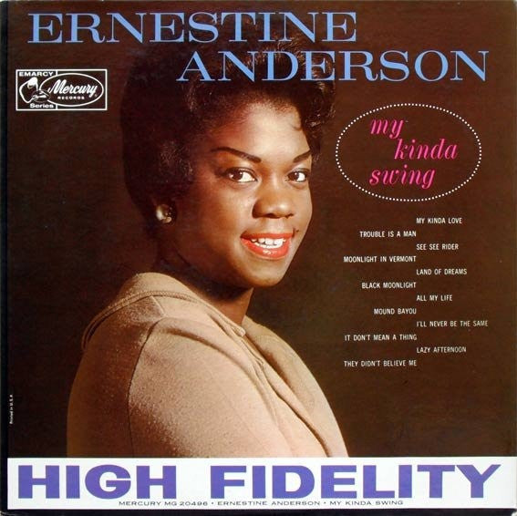 Ernestine Anderson - My Kinda Swing (Vinyl, LP, Album, Reissue, Stereo) Very Good Plus (VG+) / Very Good (VG)