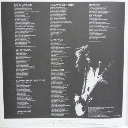 Pat Travers - Putting It Straight (Vinyl, LP, Album) Near Mint (NM or M-) / Very Good Plus (VG+)