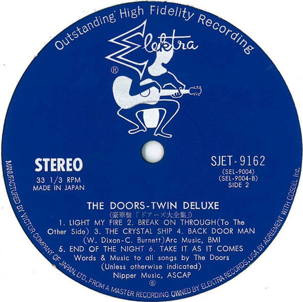 The Doors - Twin Deluxe (2xVinyl, LP, Compilation) Very Good Plus (VG+) / Very Good (VG)