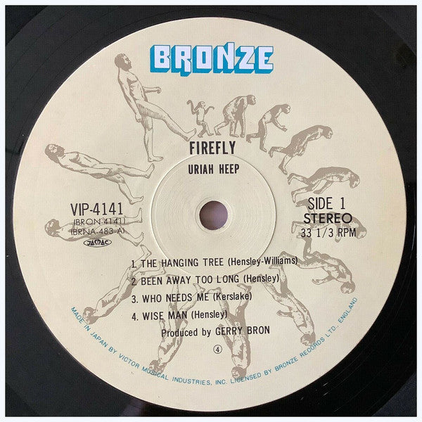 Uriah Heep - Firefly (Vinyl, LP, Album, Reissue) Near Mint (NM or M-) / Very Good Plus (VG+)