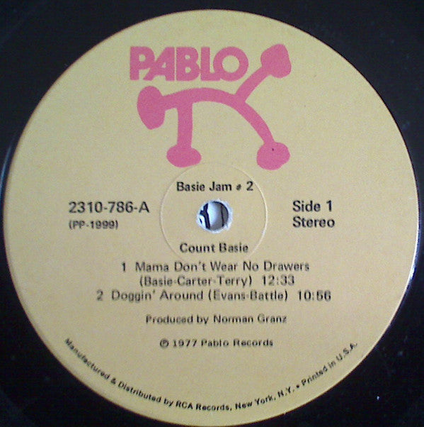 Count Basie - Basie Jam #2 (Vinyl, LP, Album, Stereo) Very Good (VG) / Good Plus (G+)
