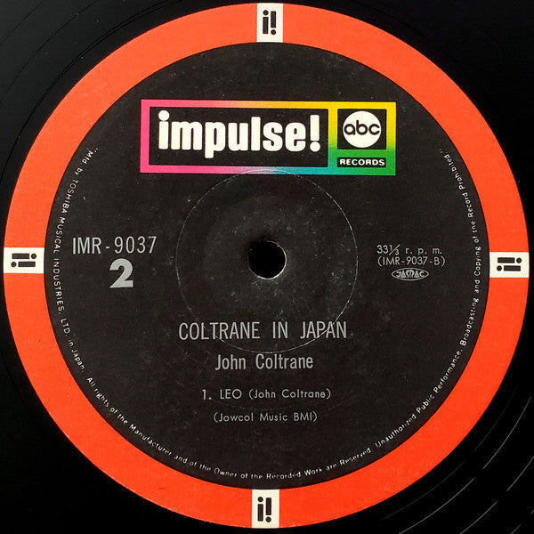John Coltrane - Coltrane In Japan (2xVinyl, Vinyl, Box Set, LP, LP, Single Sided, Album) Very Good Plus (VG+) / Very Good (VG)