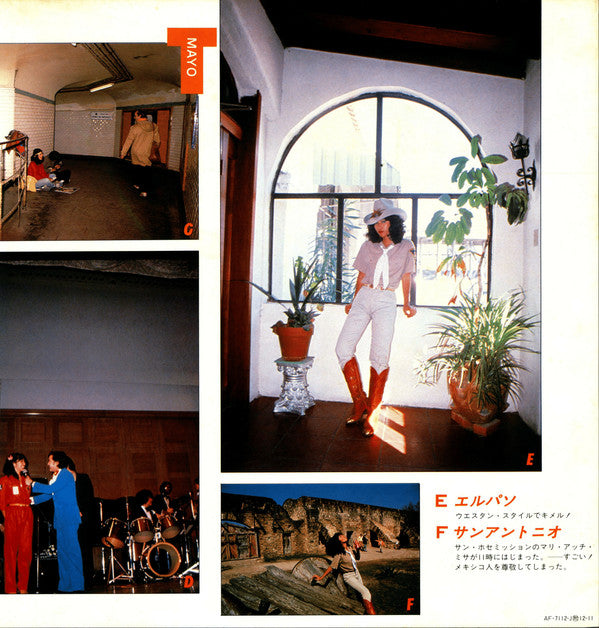 Mayo Shouno - 逢・愛・哀 (Vinyl, LP, Album) Very Good (VG) / Very Good (VG)