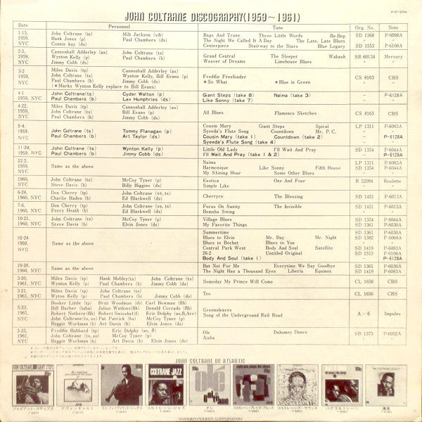 John Coltrane - Alternate Takes (Vinyl, LP, Album)