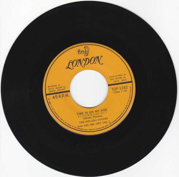 The Rolling Stones - テル・ミー  = Tell Me / Time Is On My Side (Vinyl, 7", 45 RPM, Single) Very Good (VG) / Very Good Plus (VG+)