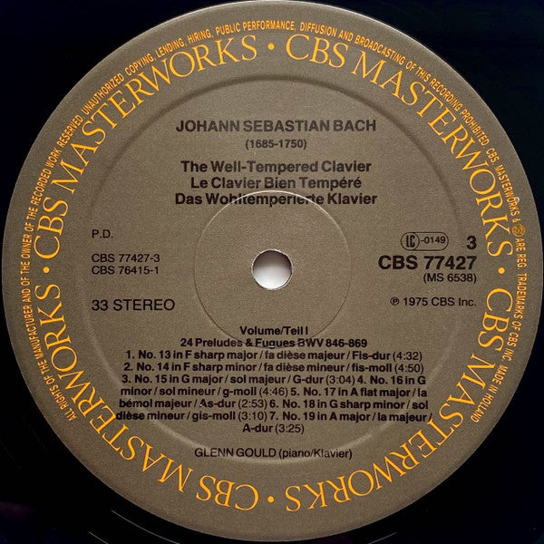 Johann Sebastian Bach - Das Wohltemperierte Klavier BWV 846-893 = T...