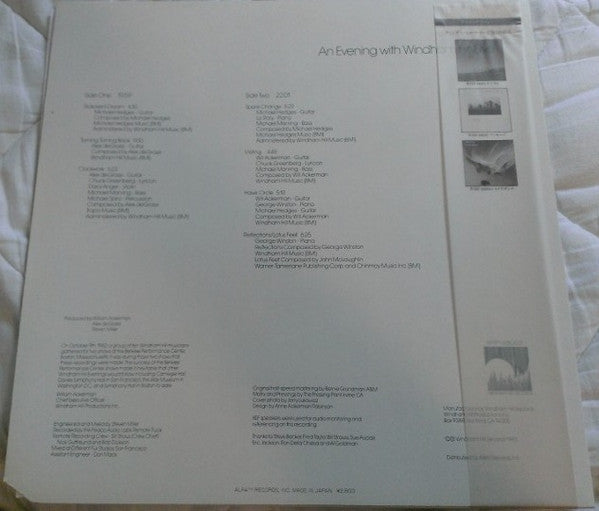 Various - An Evening With Windham Hill Live (Vinyl, LP, Album) Near Mint (NM or M-) / Very Good Plus (VG+)
