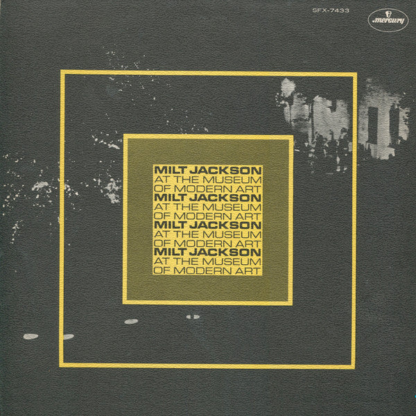 Milt Jackson - At The Museum Of Modern Art (Vinyl, LP, Album, Stereo) Very Good (VG) / Very Good (VG)