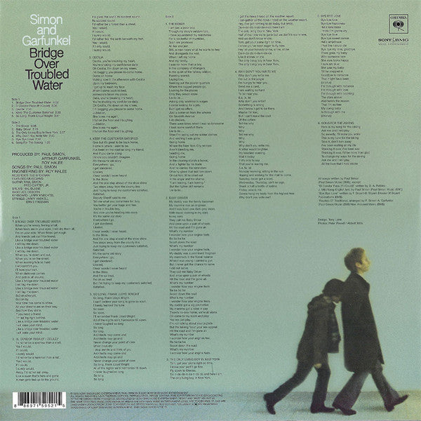 Simon & Garfunkel - Bridge Over Troubled Water (Vinyl, LP, Album, Reissue, Stereo) Very Good Plus (VG+) / Very Good Plus (VG+)